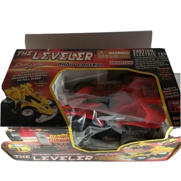 LEVELER Radio Control Stunt Action Vehicle Vintage NEW  Old Stock - Picture 2 of 12